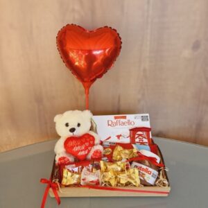 Cesta Amor - Raffaello e Nutella